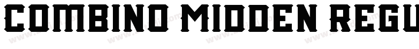 Combino Midden Regul字体转换